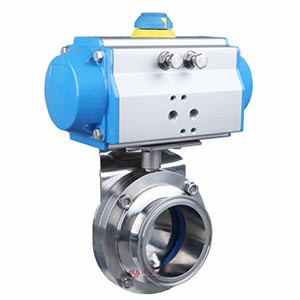 氣動(dòng)快裝蝶閥 產(chǎn)品圖片