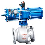 大口徑氣動(dòng)法蘭球閥