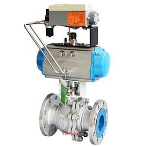 氣動(dòng)調(diào)節(jié)球閥圖片