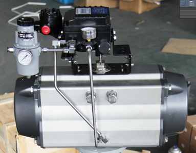 氣動(dòng)塑料球閥調(diào)節(jié)型接線圖