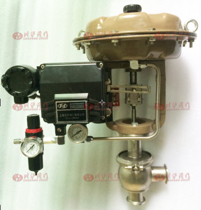 氣動衛(wèi)生級調節(jié)閥圖片